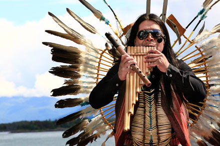 Foto: &copy; Abdelmuhaymin Abbas, "Indianere musikk!"