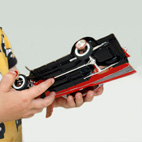 Foto: &copy; Berit Barlaup, "Pappas gamle modellbil"