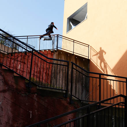 Foto: &copy; Belinda Ren&egrave;e Dragset, "Levitasjon"