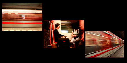 Foto: &copy; Belinda Renee Dragset, "T-banereise"