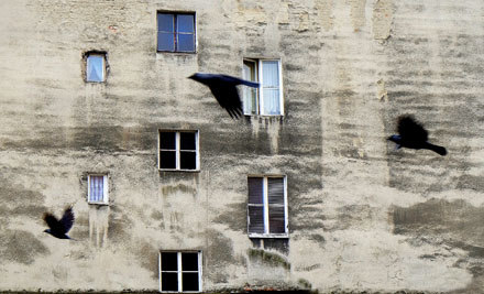 Foto: &copy; Eivind Sverre &Aring;slid, "Flukt"