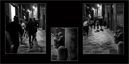 Foto: &copy; Leif Erling Aasan, "Nattjoggerne i London"