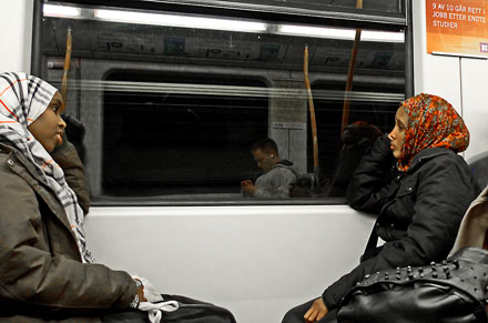 Foto: &copy; Leif Erling Aasan, "T-banen"