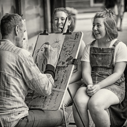 Foto: &copy; Roar Bech, "Street painting"