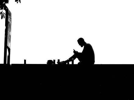 Foto: &copy; Svein Kvakland, "Silhuett"