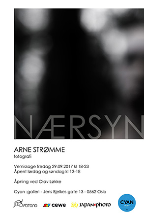 Utstilling: Arne Str&oslash;mme "N&aelig;rsyn", Cyan :galleri