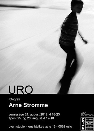 Arne Str&oslash;mme stiller ut p&aring; galleri Cyan i Oslo fra 24. august 2012