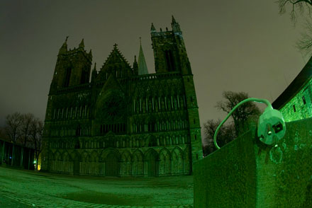 Foto: &copy; Amund Nedland. Vinner av fotokonkurransen Earth Hour 2009