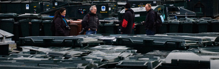 P&aring; leting etter kunstneriske s&oslash;ppelbilder. Foto: &copy; Jonas Hallberg Eggen