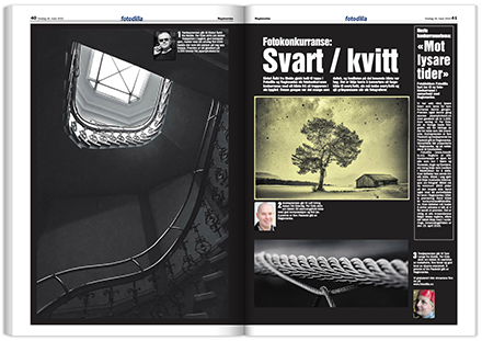 Tre moldefotografer p&aring; topp i Regionavisa p&aring; S&oslash;re Sunnm&oslash;re 18. mars 2015. 